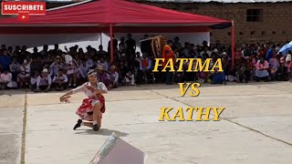 BAJADA DE REYES 2020 SACSAMARCA  FATIMA VS KATY [upl. by Laira]