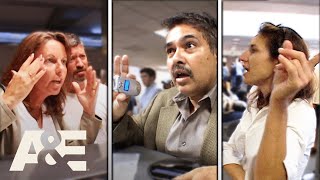 Airline Oversold Flight FRUSTRATION  Top 7 Moments  AampE [upl. by Aitsirk]