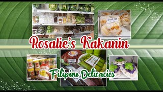 Rosalies Kakanin Filipino Delicacies  Tatak Bulakenyo [upl. by Ennoryt]