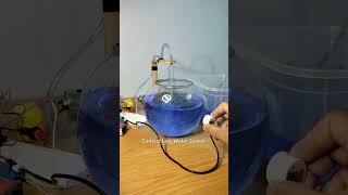 Contactless water sensor  water tank overflow alarm  arduino project diy experiment [upl. by Malinda]