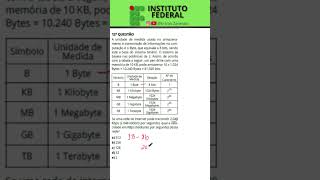 Prova resolvida IFES22  Dicas do que mais caem na prova Questão 12  IFES23 ifsp [upl. by Evilc661]