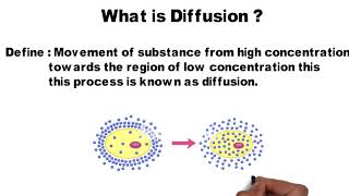 Diffusion and Osmosis  biology science student [upl. by Elacim]