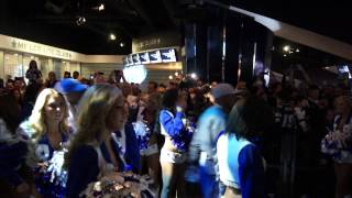 Dallas Cowboys Cheerleaders in the Tunnel [upl. by Atsillac946]