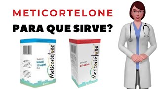 METICORTELONE que es y para que sirve meticortelone como usar meticortelone 3 mg [upl. by Nagud]