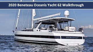 Tour the customized Beneteau Oceanis Yacht 62 DOUBLESTAR [upl. by Arlette]