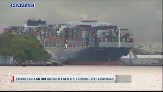 Norfolk Southern Colonial Terminals to build 100M breakbulk facility along Savannah River [upl. by Suaeddaht]