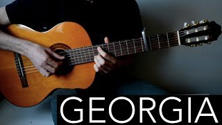 GEORGIA  VANCE JOY Fingerstyle Guitar [upl. by Coe]