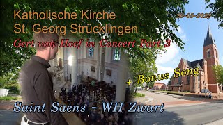 Saint Saëns  WH Zwart Toegift  Liveconcert  Katholische Kirche St Georg Strücklingen  Part 4 [upl. by Luaped]