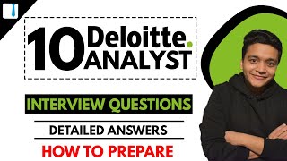 10 Deloitte Interview Questions and Answers  Deloitte Analyst  Deloitte Interview [upl. by Ahsyat]