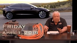 Tesla Model 3 Unveil  April 1 2016 [upl. by Lydell569]