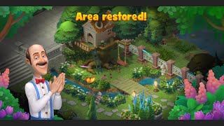 Gardenscapes  New Area restored [upl. by Moht505]