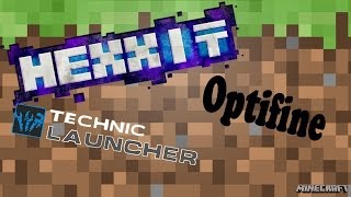 Minecraft Hexxit│Optifine installieren 152 GermanDeutsch [upl. by Sigmund361]