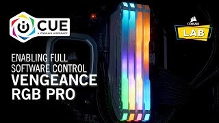 How To Enable Full Software Control for CORSAIR VENGEANCE RGB PRO [upl. by Nathanael]