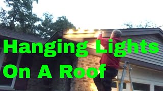 How to Install C9 Christmas Lights on a Shingled Roofline [upl. by Perseus8]