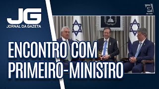 Governadores de SP e GO se encontram com primeiroministro de Israel [upl. by Tilden]