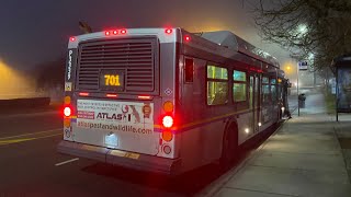 Port Coquitlam Translink 2006 New Flyer C40LFR P3339 on 701 Maple Ridge East [upl. by Neenaej]