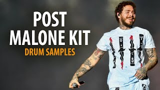 POST MALONE KIT For TALDRUM  quotCandy Paintquot Drums  Drum Samples [upl. by Ailisec]