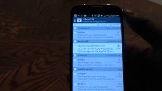 Compose Email on Samsung Galaxy S4 [upl. by Arraik]