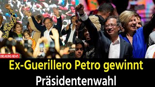 ExGuerillero Petro gewinnt Präsidentenwahl [upl. by Benyamin487]