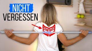 Der SCHMERZ Muskel des oberen Rückens Verstehen und LÖSEN [upl. by Ahtnamas]