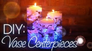 DIY Vase Centerpieces [upl. by Annahsat839]