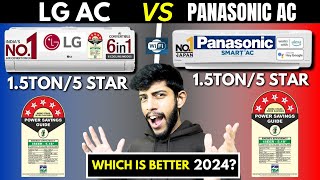 LG AC vs Panasonic AC Comparison 2024 🔥 Panasonic AC vs LG AC 15TON Comparison 🔥 Panasonic vs LG AC [upl. by Nilad]