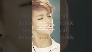 BTS  Boy In Luv Lyrics Korean Romanization kpoplyrics bts shorts [upl. by Hourigan]