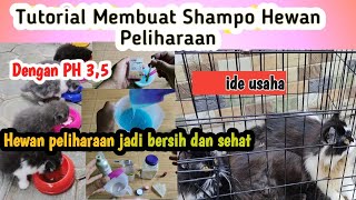 CARA MEMBUAT SABUNSAMPO KUCING MUDAH MURAH BERKWALITAS PH 35 [upl. by Werdma47]