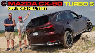 2024 Mazda CX90 Turbo S  OFF ROAD Mode Tested [upl. by Elvyn665]