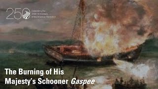 The Burning of His Majestys Schooner Gaspee  Steven Park [upl. by Nneb]