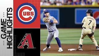 Cubs vs Dbacks Game Highlights 91723  MLB Highlights [upl. by Wendelin728]