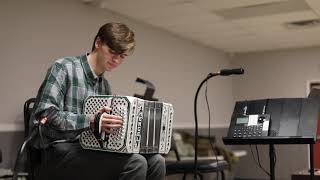 The Girl I Left Behind Waltz  Jake Minar Bastyr  New Hengel Concertina [upl. by Anialed]