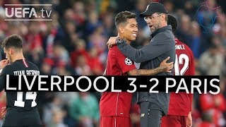 LIVERPOOL 32 PARIS UCL HIGHLIGHTS [upl. by Crispin]