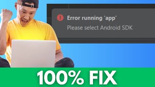 How to Fix Please Select Android SDK Error  Android SDK in Android Studio FIXED [upl. by Alah]