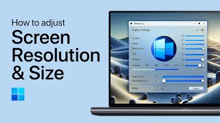 Windows 11  How To Adjust Screen Resolution amp Size [upl. by Forrest]