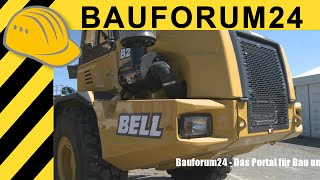 Bell B25D Knickdumper mit Abrollkipper  Walkaround amp Demo Report [upl. by Cohbath]