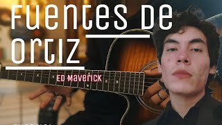 Cómo tocar Fuentes de Ortiz  Ed Maverick tutorial guitarra Guitarra sin límites [upl. by Liba]