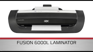 GBC Fusion 6000L A3 Laminator  Product video EN [upl. by Iblok]