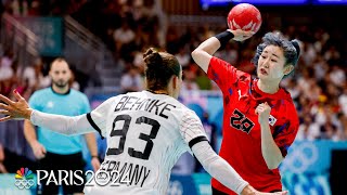 Germany and South Koreas handball match goes DOWN TO THE WIRE  Paris Olympics  NBC Sports [upl. by Aciras]