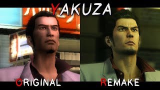 Yakuza Kiwami  Original vs Remake Comparison [upl. by Assil894]