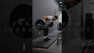 Pendlay Row for a Big Back gym motivation [upl. by Analaf492]