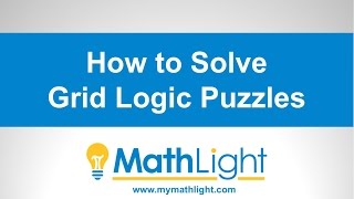 How to Solve a Grid Logic Puzzle [upl. by Anelagna]