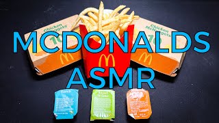 McDonalds ASMR MUKBANG  McNugget and Fries [upl. by Meehyrb]