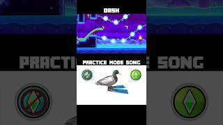 MASHUP Dash  Stay Inside Me Practice Mode Song  Geometry Dash 22 shorts [upl. by Arjun]