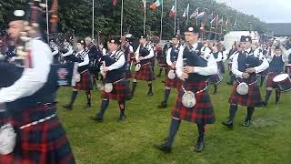 world pipe bands Glasgow green 2023 [upl. by Celestina312]