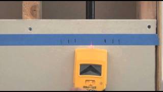 How to Use a Zircon MultiScanner Pro SL Stud FinderWall Scanner to Find Wall Studs [upl. by Tory]