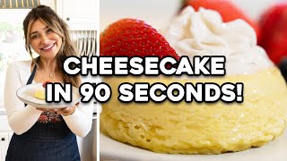 Low Carb No Bake Cheesecake in Seconds  Healthy Dessert For Weight Loss [upl. by Nylime244]