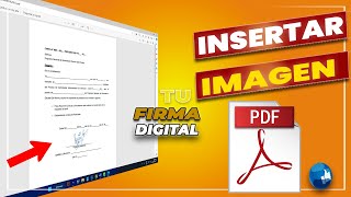 Como Insertar una Firma en un Documento PDF  FACIL [upl. by Hopfinger]