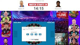 Live Darts World Seniors Championship Darts Live Stream [upl. by Gnourt]