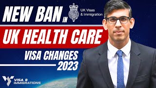 New Changes Announced for the UK Health Care Visa 202324 [upl. by Hayalat663]